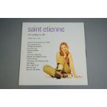 Vinyl - Saint Etienne Too Young To Die HVNLP10, with inner sleeve, small amount of discolouring to