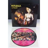 Vinyl - Nirvana Lithium 12" picture disc DGC ? DGCTP 9. Sleeve has loss to front right from