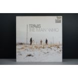 Vinyl - Travis The Man Who LP on Independiente ISOM 9LP, with Writing To Reach You 12", inner