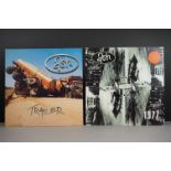 Vinyl - Two Ash LPs on Infect to include 1977 INFECT 40LP with inner sleeve, original sticker to