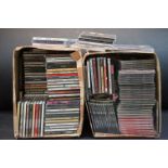 CDs - Large quantity of CDs featuring many Country artists (two boxes)