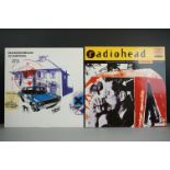 Vinyl - Two Radiohead 12" / EP's to include ltd edn numbered gatefold Creep US Live EP (4163) and No