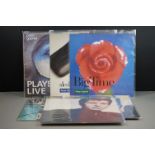 Vinyl - 5 LP's and 2 12 inch singles from Peter Gabriel to include Plays Live (PGDL 1), So (PG 5)