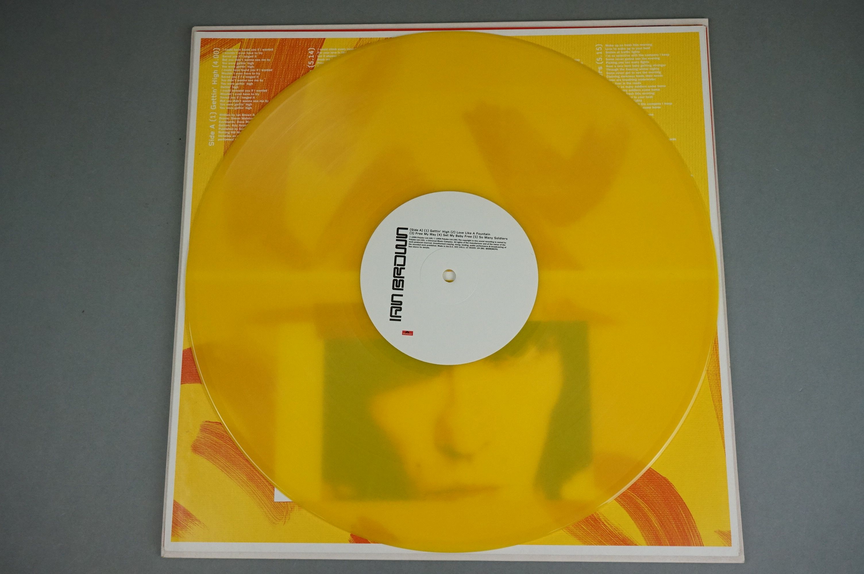 Vinyl - Two Ian Brown LPs on Polydor to include Unfinished Monkey Business 539916-1 ltd edn gatefold - Image 8 of 12