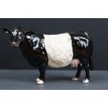 Beswick Rare Breed Belted Galloway Cow, model no. 4113a