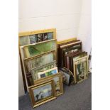 Approximately Thirty Paintings, mainly oils and framed