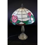 Tiffany style Table Lamp, 38cms high