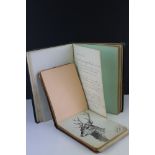 Victorian Sketchbook / Album belonging to Ann Nunney containing mainly verses dating from 1879