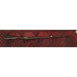 19 th century Musket, decorative purposes only, 55" tall 25