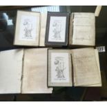 4 x books signed E Nesbit, to the front pages