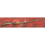 19 th century Musket, decorative purposes only, 46" tall 25