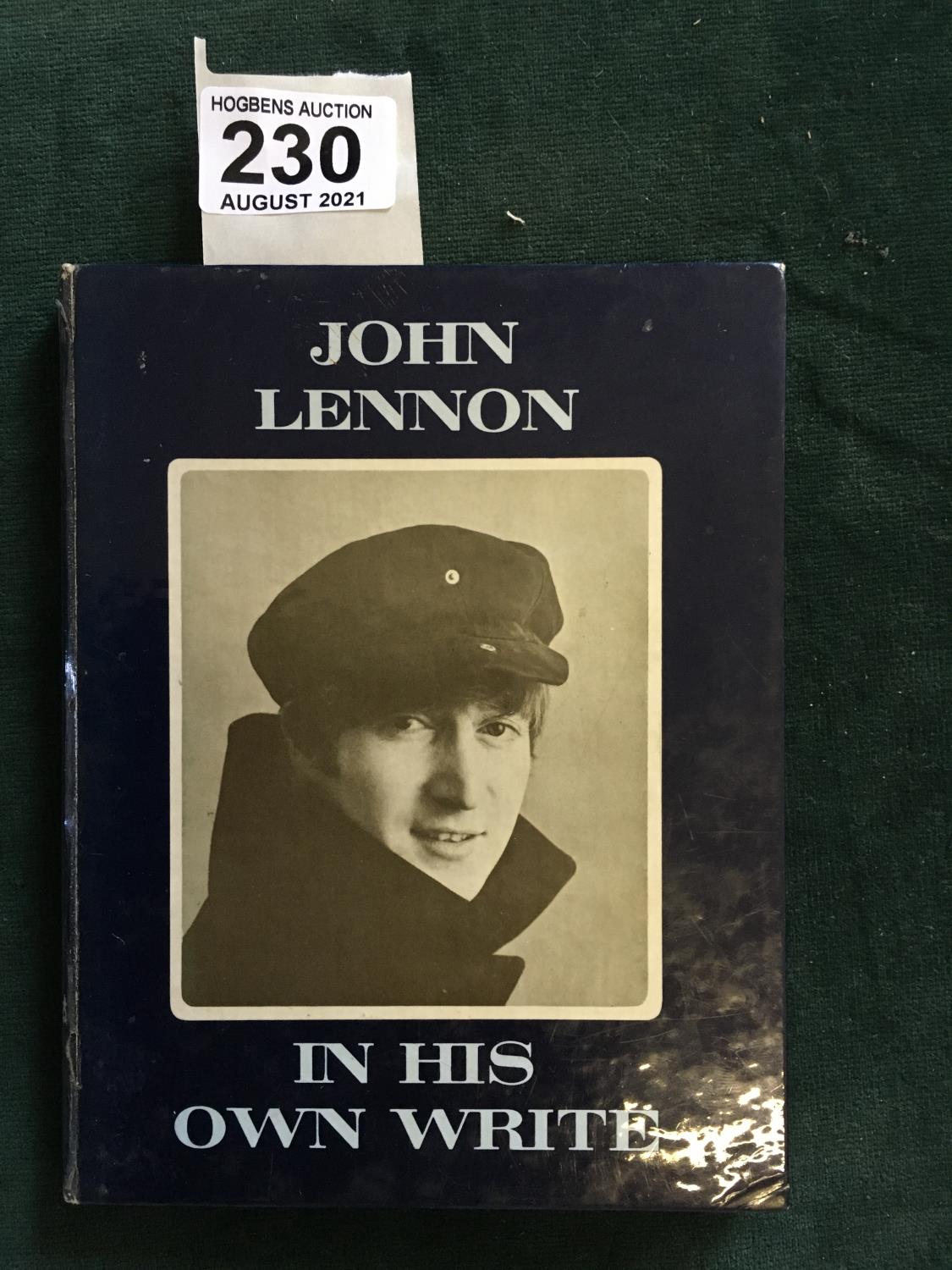 John Lennon 1964 hard back book, entitled In his own Write, second edition published April 1964,