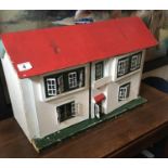 Vintage Dolls House with contents