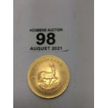 1oz gold coin Krugerrand, mint condition 1,0