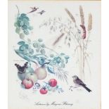 Marjorie BLAMEY (British b.1919) Autumn, Lithograph limited edition of 850, Signed in pencil lower