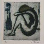 Ian LAURIE (British b. 1933) Morning Thoughts, Coloured etching, Signed and numbered 22/25 in