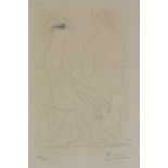 After Pablo PICASSO Image from the Vollard Suite, Museum reproduction, numbered 201/300 in pencil