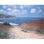 After Claude MONET Meadow Road to Pairville, Lithograph, 7.5" x 9.5" (19cm x 24cm), together with