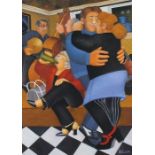 Beryl COOK (British 1926-2008) Shall we Dance?, Lithograph, Signed lower right and numbered 498/