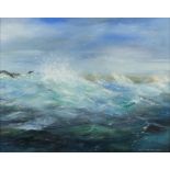 David LANGSWORTHY (British b. 1942) Freshening Wind - Scilly, Oil on canvas, Signed and dated 2010