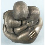 Theresa GILDER (British b. 1935) Family Group, Bronze resin, Signed, titled and numbered 77/100 to