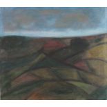Dianne SUTHERLAND (British 20th Century) Landscape, Oil on board, Indistinctly signed lower right,