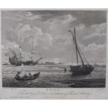 After Pierre Charles CANOT (French 1710-1777) A Gale - (no.1), Engraving, 7.5" x 9.75" (19cm x 25cm)