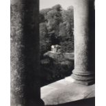 Edwin SMITH (British 1912-1971) Temple of Flora from Temple of Apollo - Stourhead, Black and white