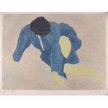 Rene BONLANE YAIN (20th Century) Le Danse, Lithograph, Signed lower right in pencil, artists