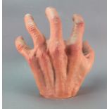Paul BRODERICK (British b. 1963) Artists Hand, Cast resin, Signed with initials and dated 2021, 11.