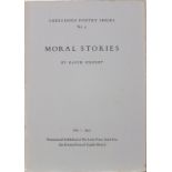 David WRIGHT Moral Stories - Crescendo Poetry Series no. 4, published Feb 1 1952 by Guido Morris
