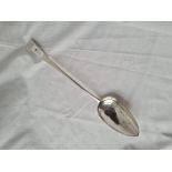 Another George III OEP basting spoon - London 1801