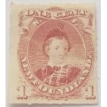 NEWFOUNDLAND - 1877 - 1ct Edward - SG40 - part gum - fine