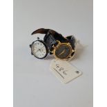 Two ladies wrist watches - 1x GUCCI quartz - 1 x PIERRE BALMIAN with seconds dial