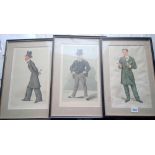 Four lithographs by Gay & Son by Spy & Apey.