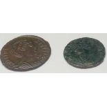 Roman Helena Centenionalis - S,16593, and another pax Constantinople - S. 17497 - two superb