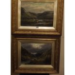 RAYMOND DEARN - IN SULBY GLEN - 11.5 x 15 - a pair - signed & inscribed