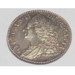 Sixpence 1757 - good condition