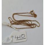 Another 9ct neckchain - 1.7gms