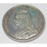 A Victorian Golden Jubilee Crown 1887 - A Uncirculated