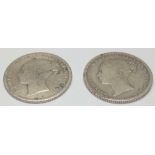 Shilling 1878 and 1873