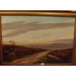 C. Forrester - Sunset near Princetown - 19 x 29 - signed & inscribed