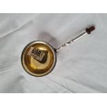 A toddy ladle bowl with gilt interior - London