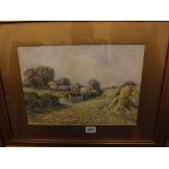 Alexander Stannard - Harvest Time - 9.5" x 13" signed