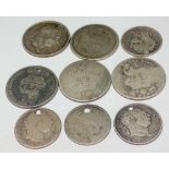 George III and George IV Silver Coins