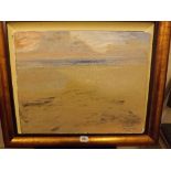 Pamela Godley 1904 - An empty beach - 16 x 20 - signed & dated