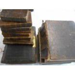 BIBLE 1777, Wright & Gill, Oxford, lrg.4to cont. fl. cf. bds. det. plus, Bible 1818, J. Cooke,