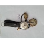 Three assorted wrist watches