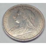 A Victorian crown 1894 LVIII - high grade with good lustre