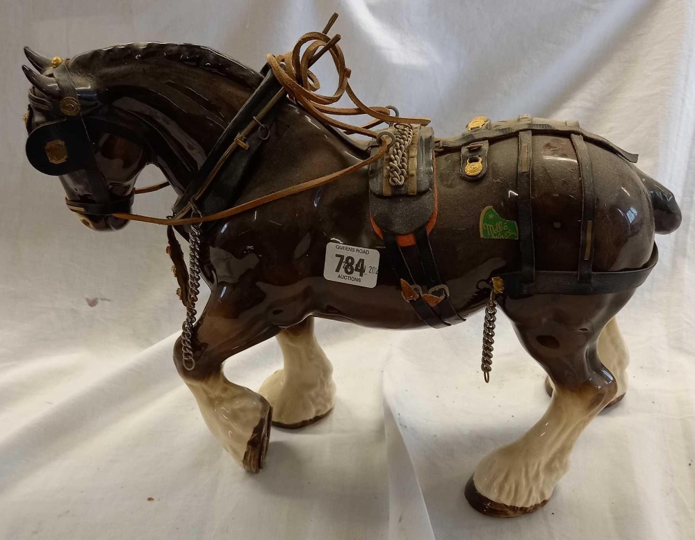 CHINA MODEL OF CART HORSE 28cm X 30cm
